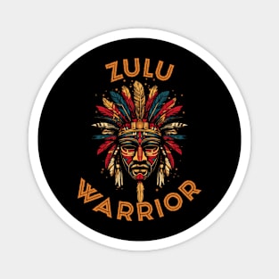 Zulu Warrior Magnet